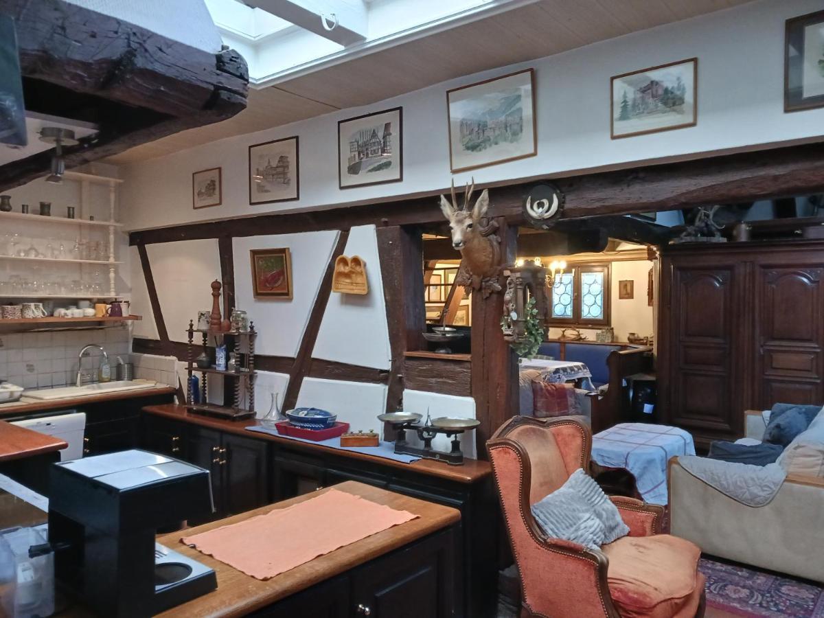 Maison Alsacienne Du 18Eme Siecles 布吕马特 外观 照片